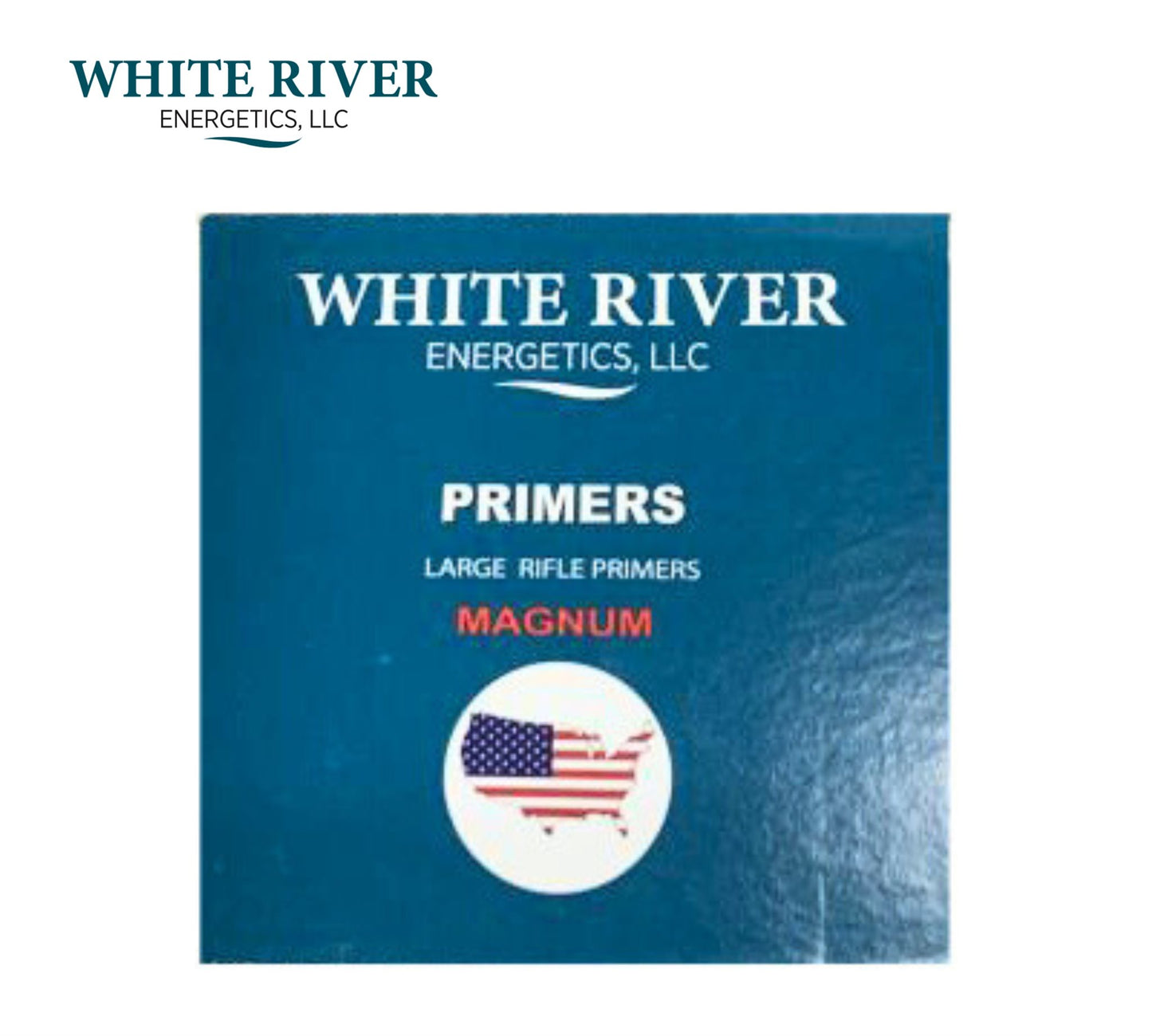 WHITE RIVER ENERGETICS PRIMERS - LARGE RIFLE MAGNUM 100PACK