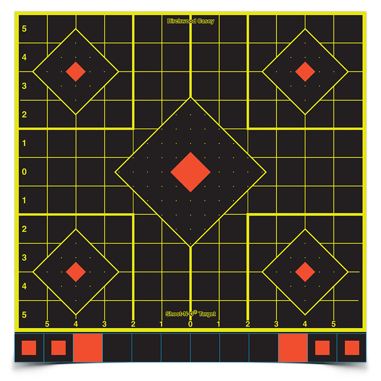 SHOOT N C 12INCH Sight-In Target 5 targets Birchwood