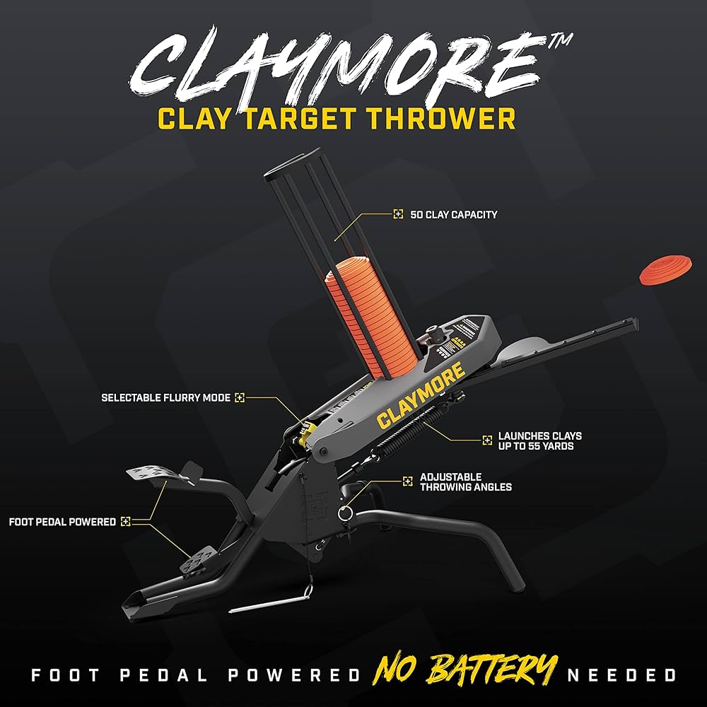 CALDWELL CLAYMORE TARGET THROWER TRAP