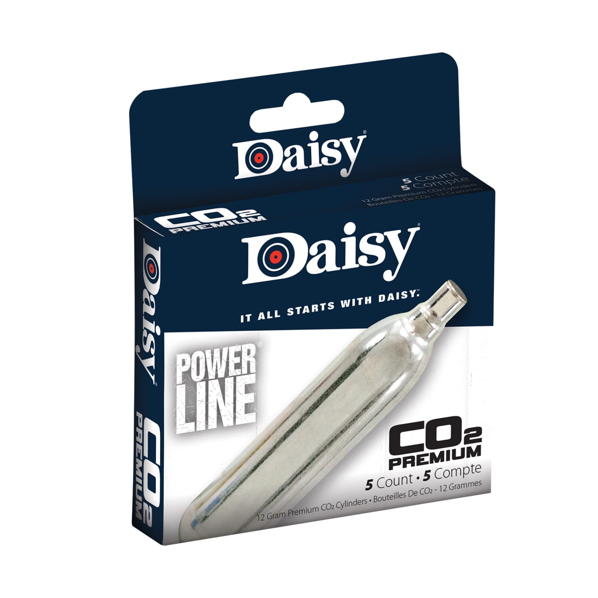 DAISY CO2 CYLINDERS 12GR (5 PK)