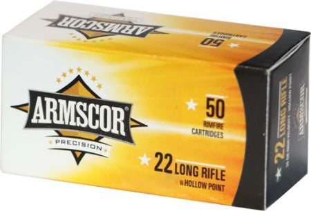 Armscor .22lr 40gr Subsonic Hp 1050fps 50pk