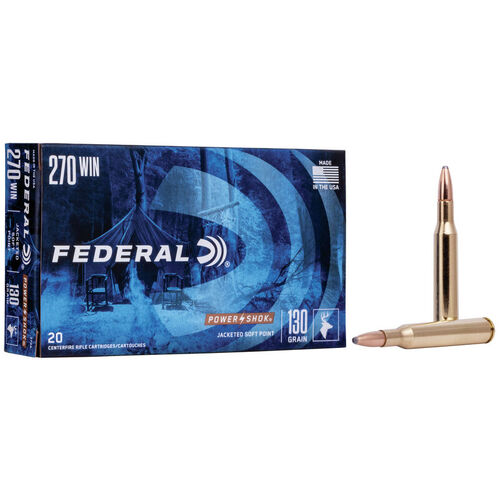 Federal 270win 130 Grain Soft