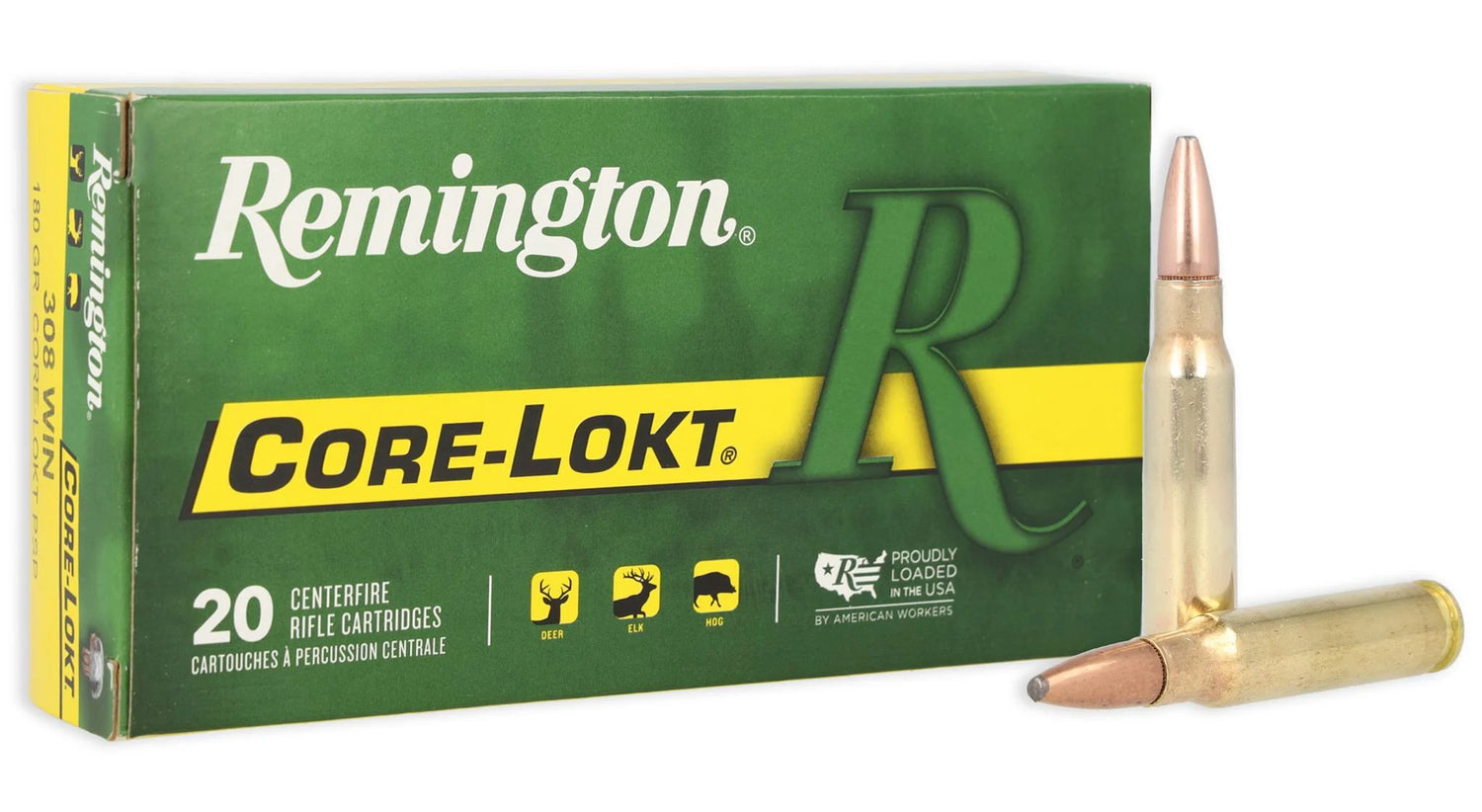 REMINGTON 308 WIN 180GR PSP CORE LOKT