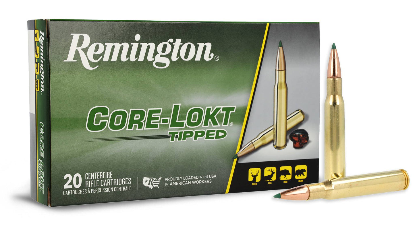 REMINGTON 30-06 165GR CORE LOKT TIPPED