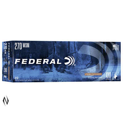 Federal 270wsm 130gr Sp Power Shock