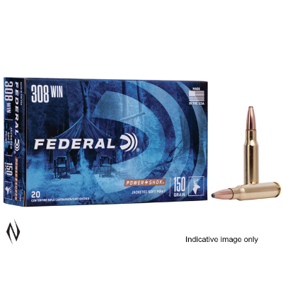 Federal 308 Win 180gr Sp Power Shock