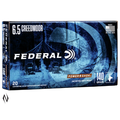 Federal 6.5 Creedmoor 140gr Sp Powershok