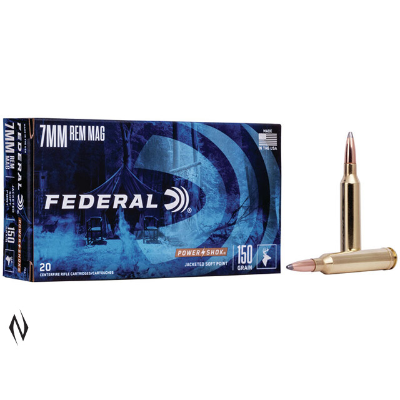 Federal 7mm Rem Mag 150gr Powershok