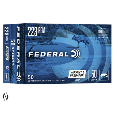 Federal 223 50gr Jhp Ae Varmint 50pk