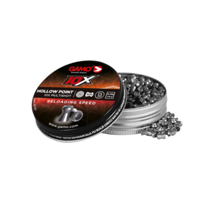 Gamo Pellets 10X Hollow Point .22 (250tin)