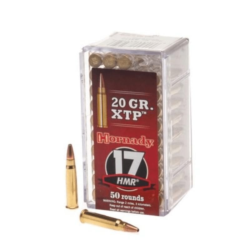 HORNADY 17 HMR 20 GR HP/XTP