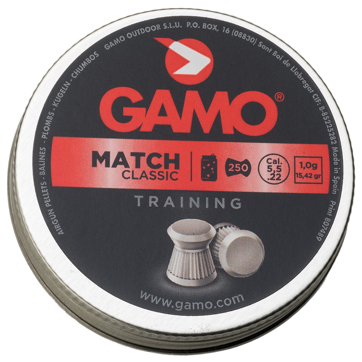 GAMO MATCH CLASSIC TRAINING .22CAL 250PK