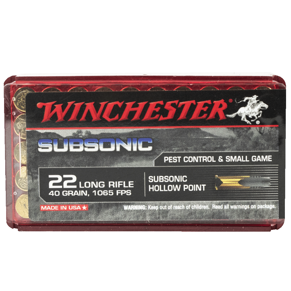 Winchester Subsonic 22lr 40gr