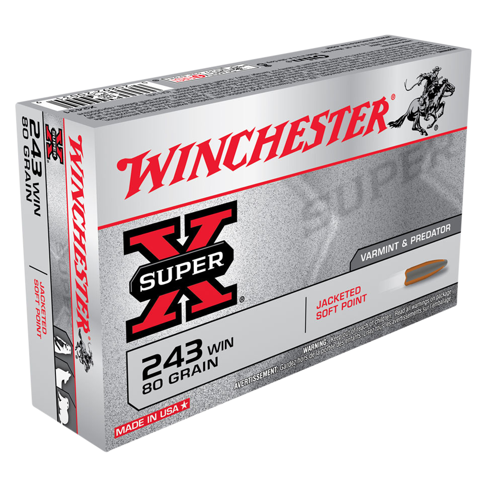 Winchester Power Point 243Win 80gr PSP