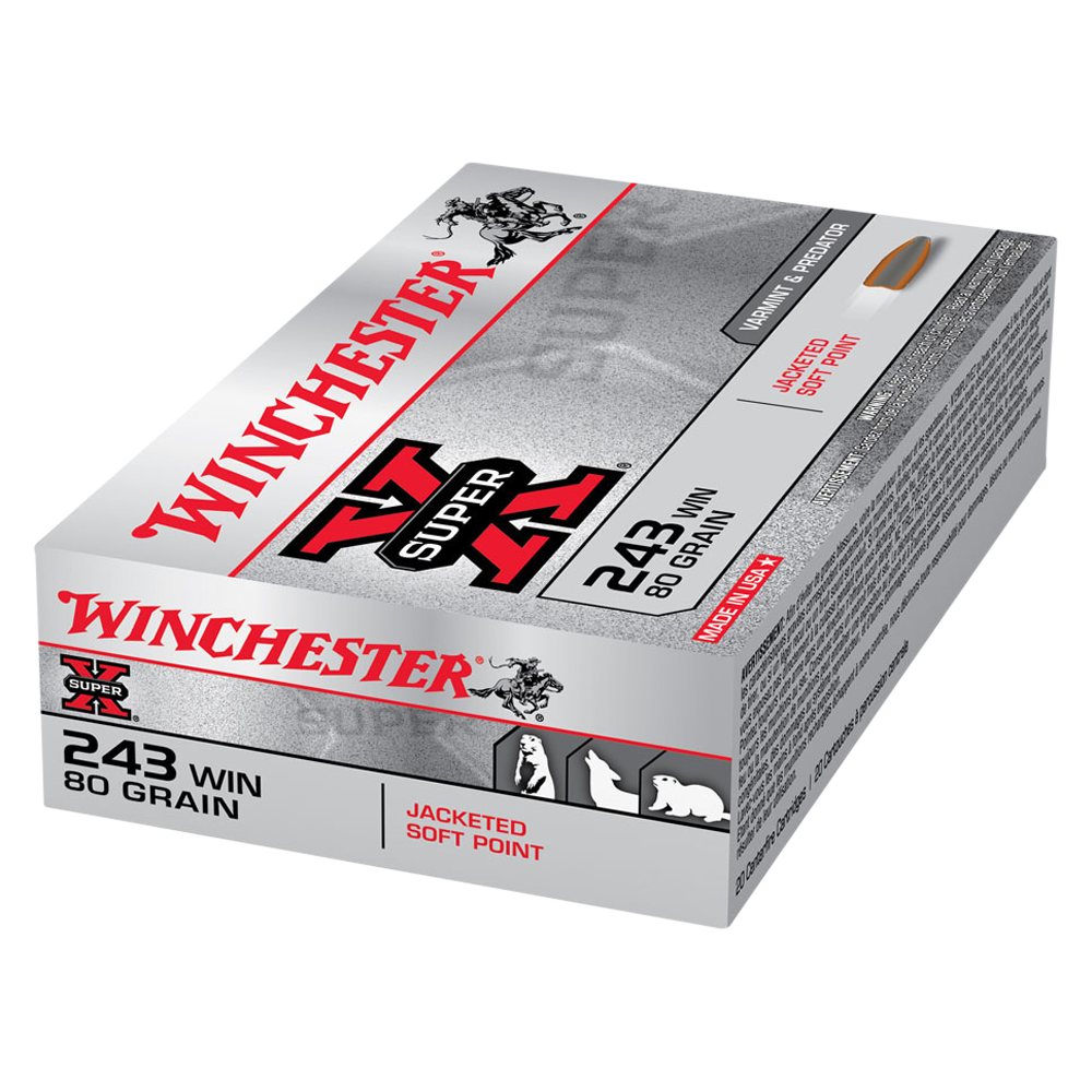 Winchester Power Point 243Win 80gr PSP