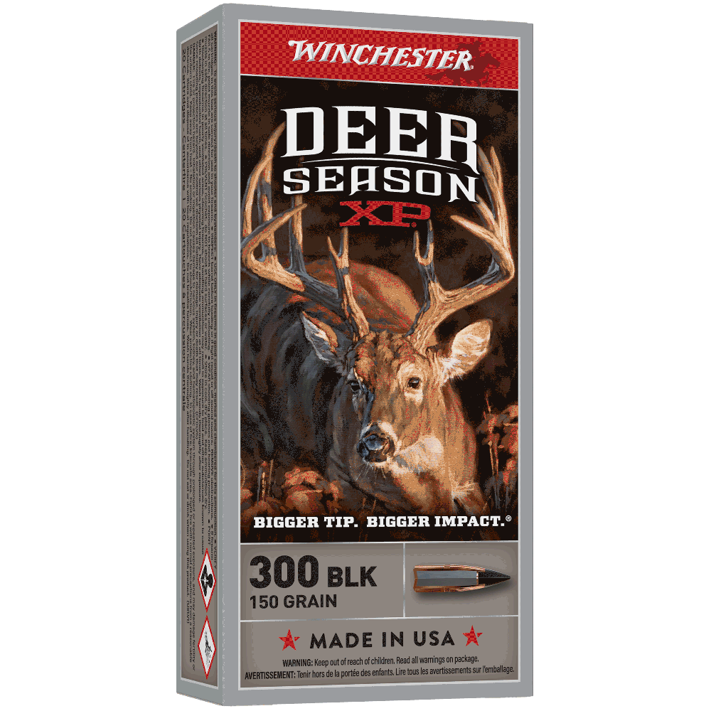 WINCHESTER DEAR SEASON 300 BLACK OUT 150GR XP