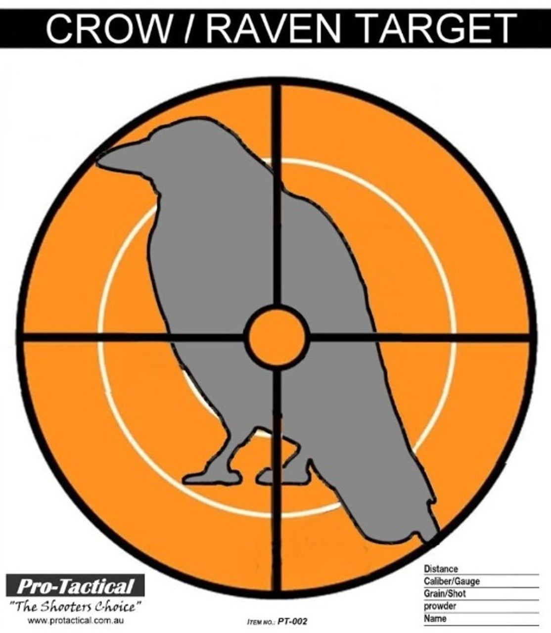 MAXTARGET CROWRAVEN TARGET 20 PK