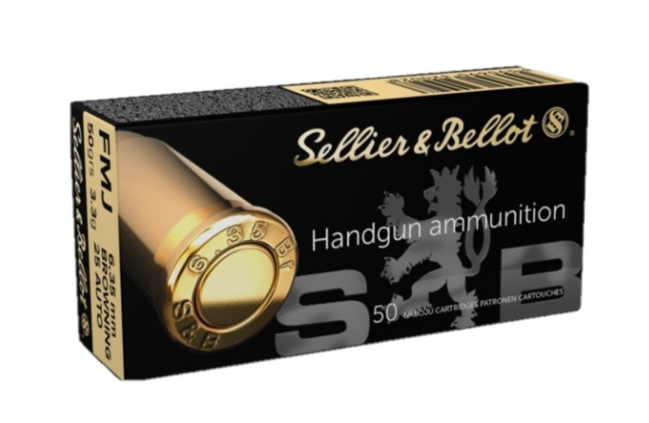 SELLIER AND BELLOT 9mm 124gr LRN 50 Pack