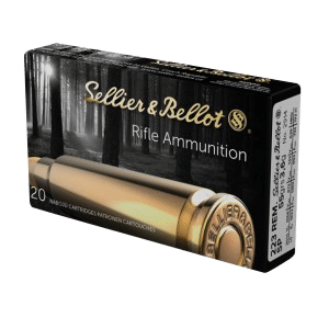 SELLIER AND BELLOT 223 Rem 55gr SP 20 Pack